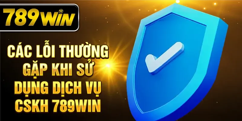 Các lỗi thường gặp khi sử dụng dịch vụ cskh 789WIN Các lỗi thường gặp khi sử dụng dịch vụ cskh 789WIN